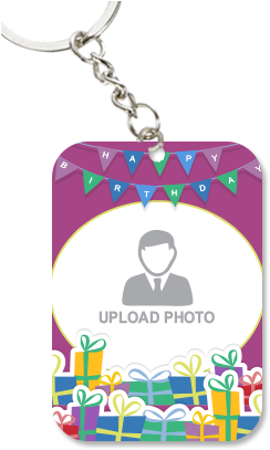 Attractive Big Rectangle Key Chain Attractive Big Rectangle - Keychain (284x426)