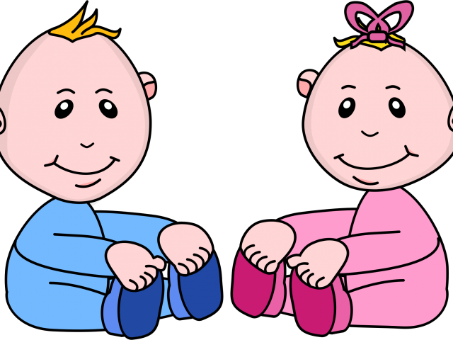 Baby Girl Clipart Boy - Baby Clip Art (640x480)
