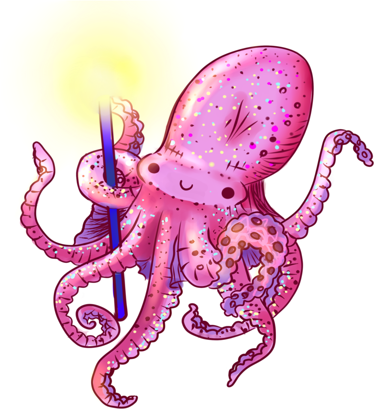 Octopus By Vlai - Illustration (930x860)
