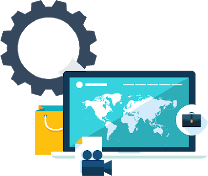 Web Design Then And Now - Digital Marketing Step Icon (500x429)