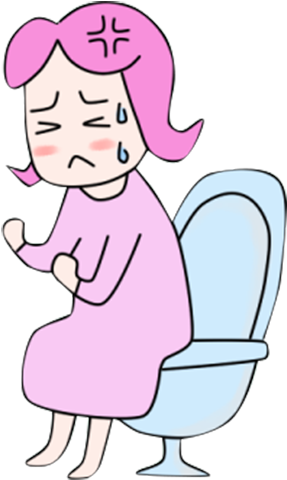 Constipation Defecation Feces Intestine Disease - Mujer Embrazada Con Estreñimiento Dibujo (668x500)