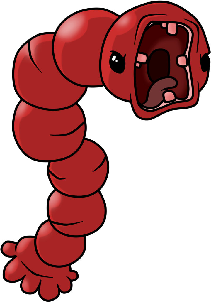 Explore Intestinal On Deviantart - Binding Of Isaac Scolex (900x1187)