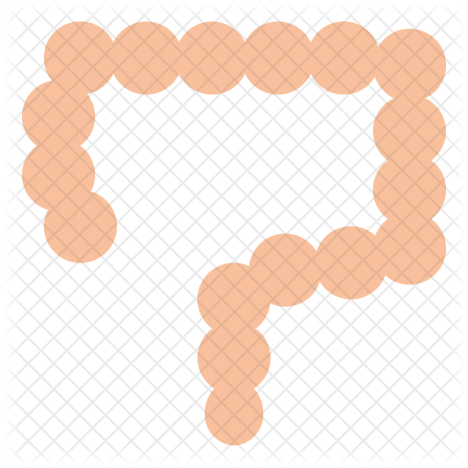 Intestines Icon - Illustration (512x512)