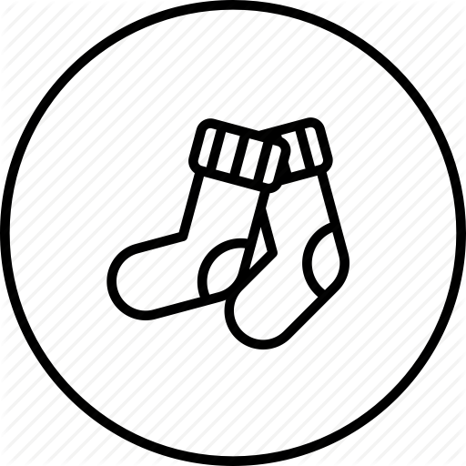 Iiii Clipart Sock - Socks Icon (512x512)