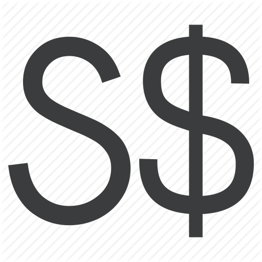 Dollar Sign Image - Singapore Dollar Currency Symbol (512x512)