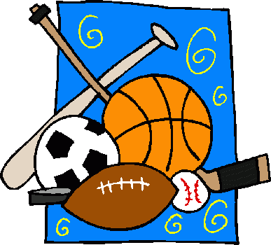 Sports Equipment Clipart Physical Education - Physical Education Clip Art (387x350)