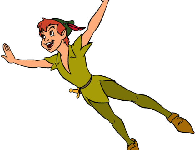 Fly Clipart Dancing - Peter Pan Flying (640x480)
