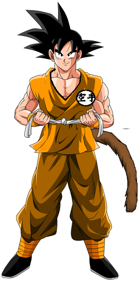 Goku Clipart Fly - Goku Grande Dragon Ball Gt (344x594)
