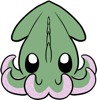 Baby Kraken Charm Design By Ambertdd - Baby Kraken Charm Design By Ambertdd (400x514)