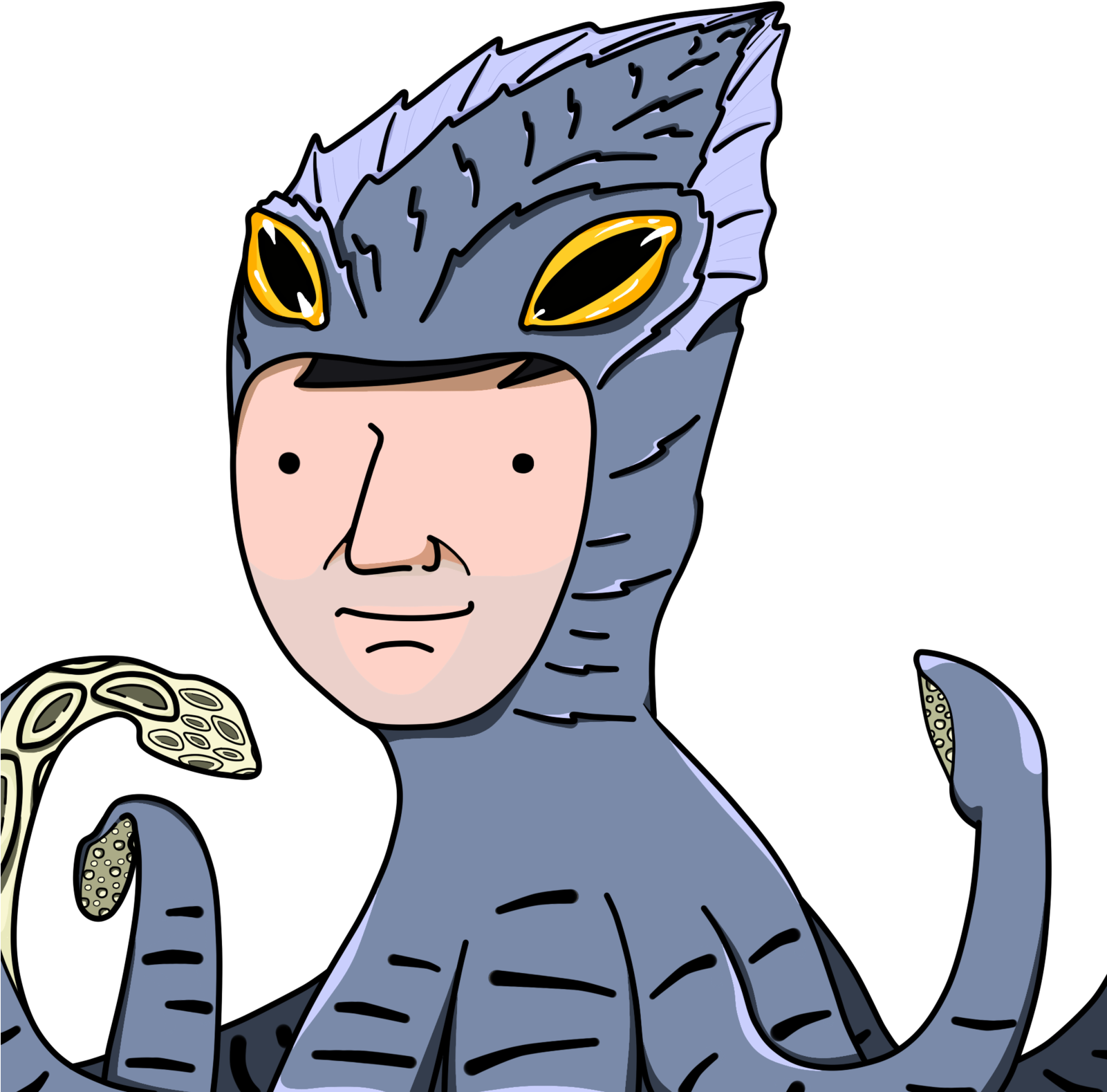 Ero Kraken By Potaxe - Cartoon (1600x1600)