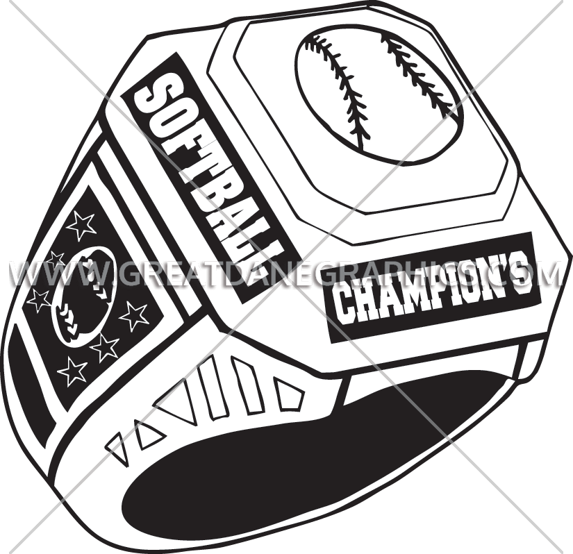 Championship Ring Drawing (825x798)