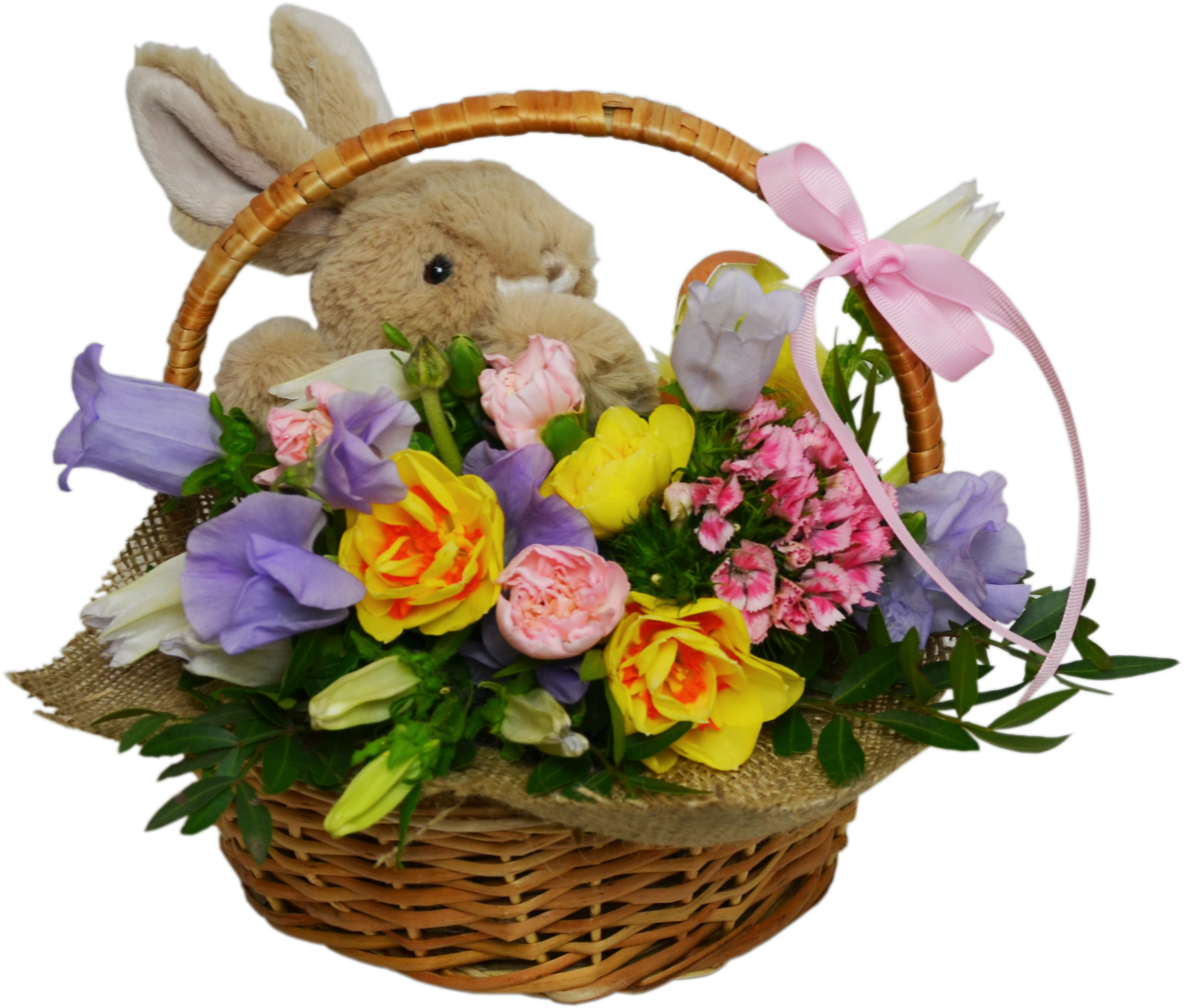 A Basket Of Flowers Flower Shop Studio Flores - Flower (1500x1827)