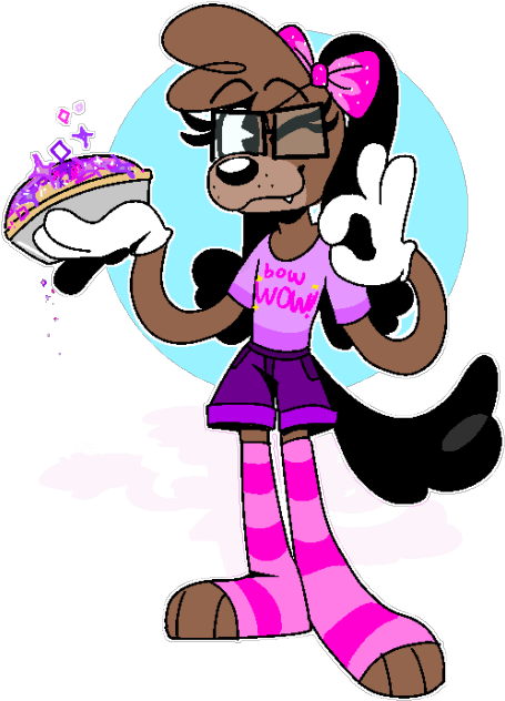 Kippy Likes To Make Pixie Dust Pies For Her Friends - Cartoon (500x699)