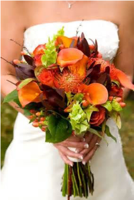 View Larger - Pretty October Wedding Flowers (445x390)