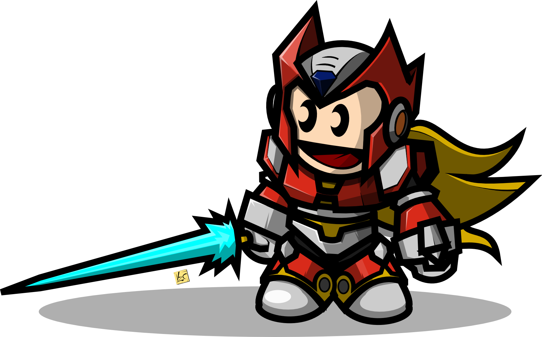 Megaman Clipart Zero - Mage Clipart (1794x1116)