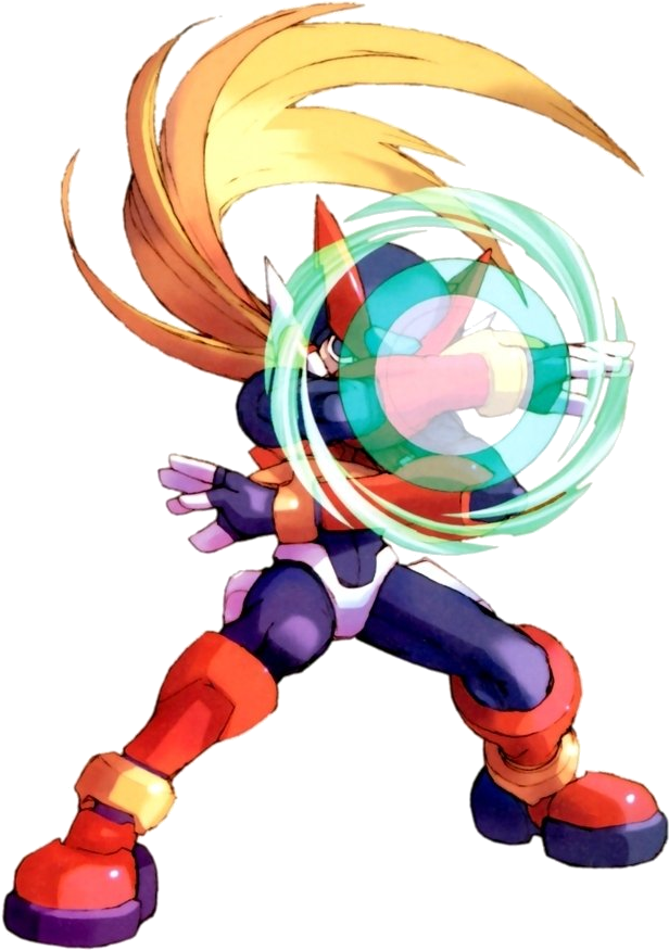 A Modification To The Z-saber, Allowing Zero To Mount - Shield Boomerang (633x891)