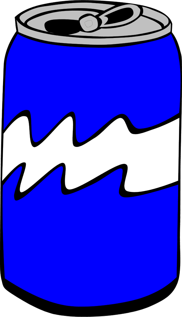 For Sprite Can Clip Art - Can Clipart (600x1044)