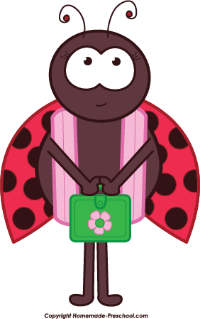 Ladybug Clipart School - Ladybug School Clipart (282x449)
