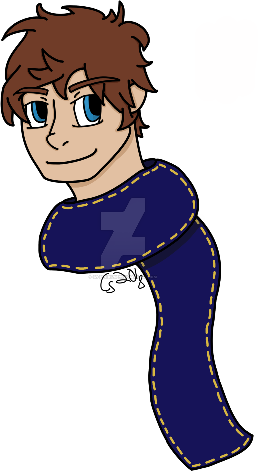 Stedd By 321cyndersky Birthday Present - Cartoon (1024x1689)