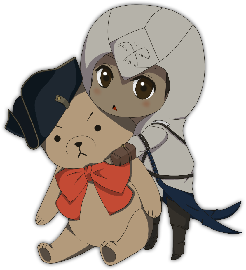 Father's Present [haytham/connor] By Awechan - Cartoon (900x1119)