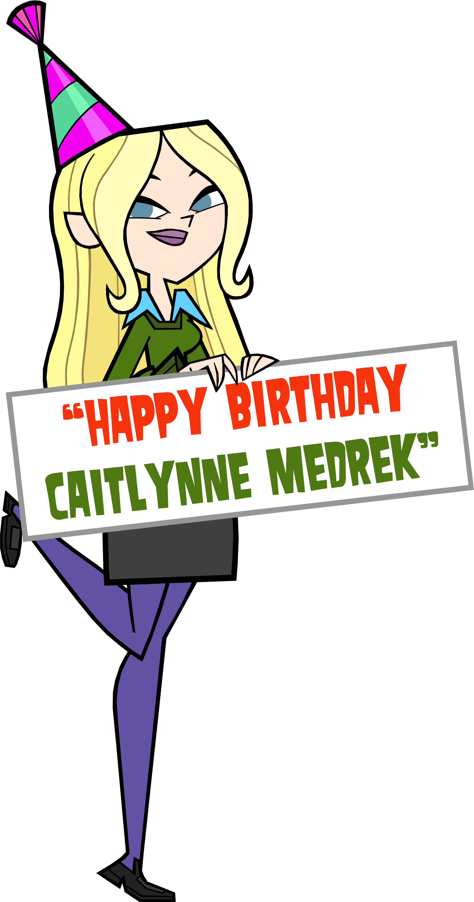 B-day Present For Caitlynne Medrek By Codylake - Cartoon (1573x2990)