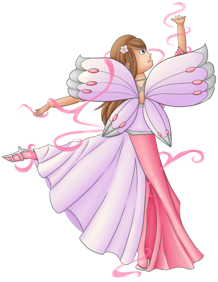 Dancing Fairy Queen By Eagle-elf - Fairy (723x935)