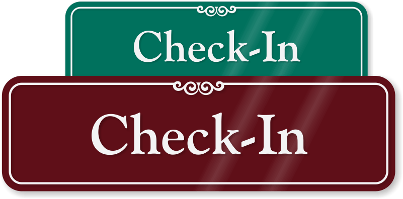 Check In Check Out Signs (800x570)