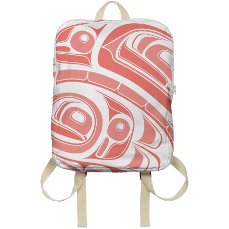 Red On White Eagle Drum Backpack - Steve Urkel Backpack: Family Matters (455x455)