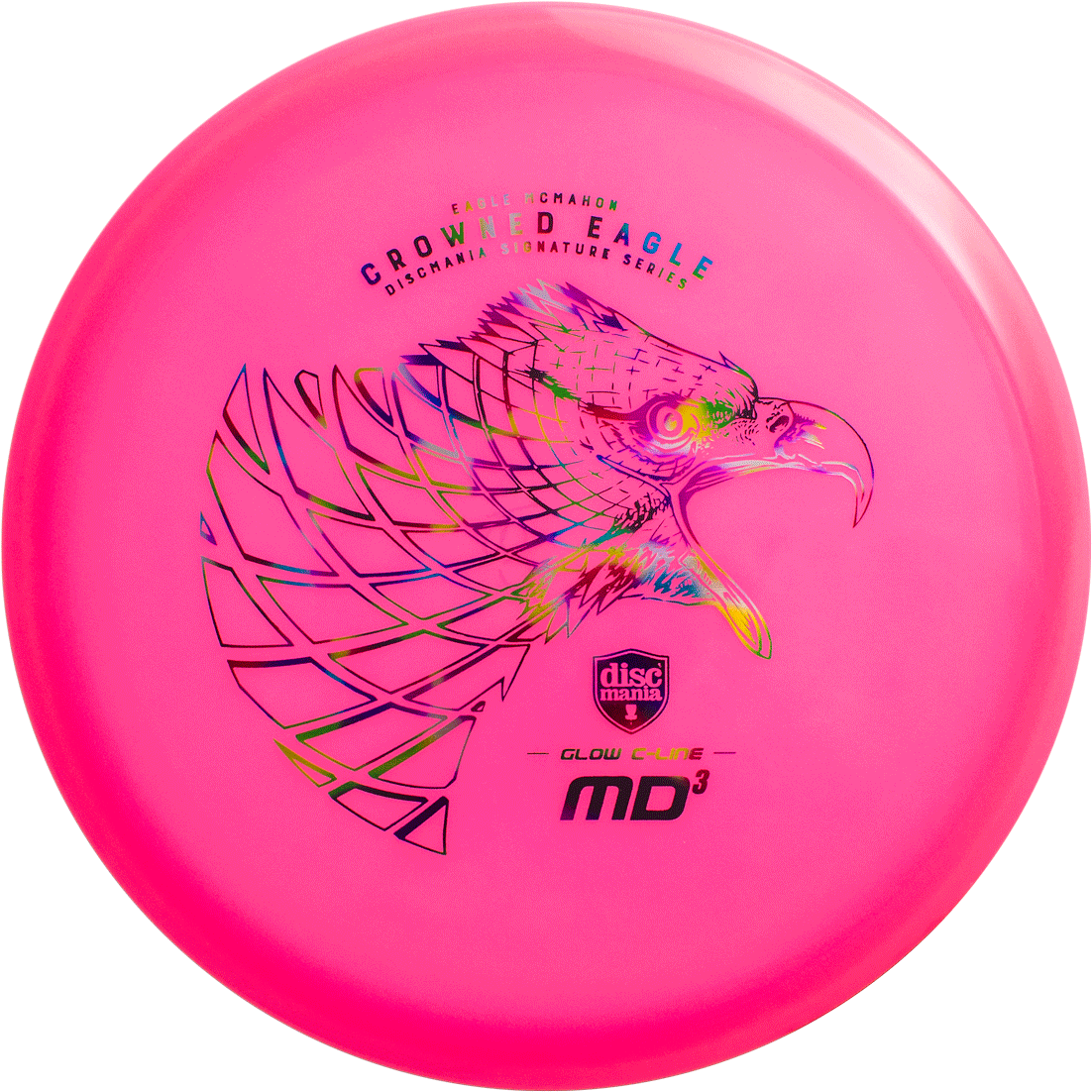 Eagle Mcmahon Signature Color Glow C-line Md3 - Crowned Eagle Md3 (1200x1200)