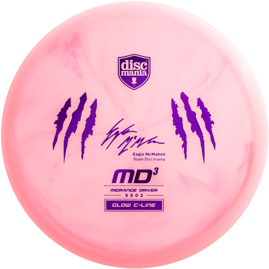 Eagle Mcmahon Colour Glow C-line Md3 - Disc Golf (600x600)