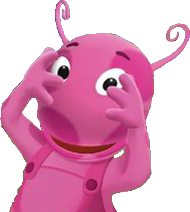 Uniqua The Pink Ladybug - Here Come The Backyardigans! [book] (686x714)