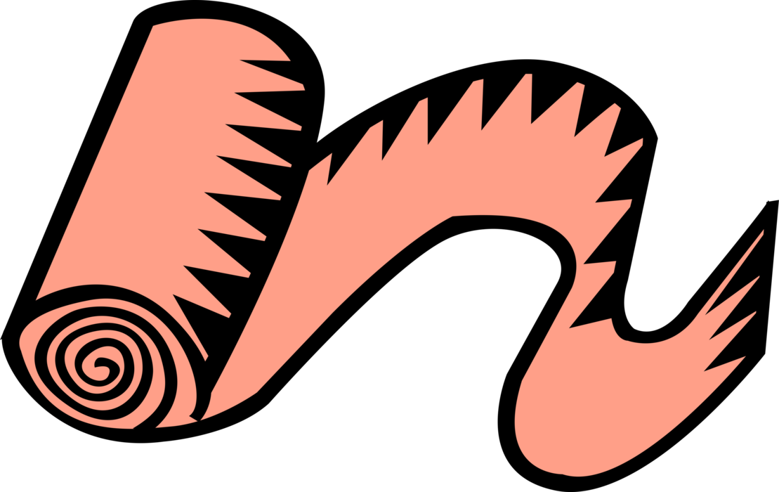 Vector Illustration Of Tensor Bandage Elasticized Bandage - Vector Illustration Of Tensor Bandage Elasticized Bandage (1109x700)