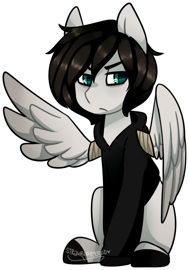 Strawburryoreo, Bandage, Oc, Oc Only, Safe, Simple - Cartoon (620x886)