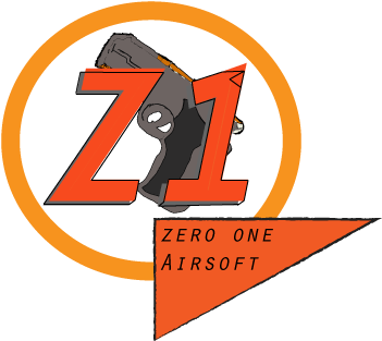The Second Of 2 Variants I Made For The Zero-one Airsoft - Graphic Design (436x451)