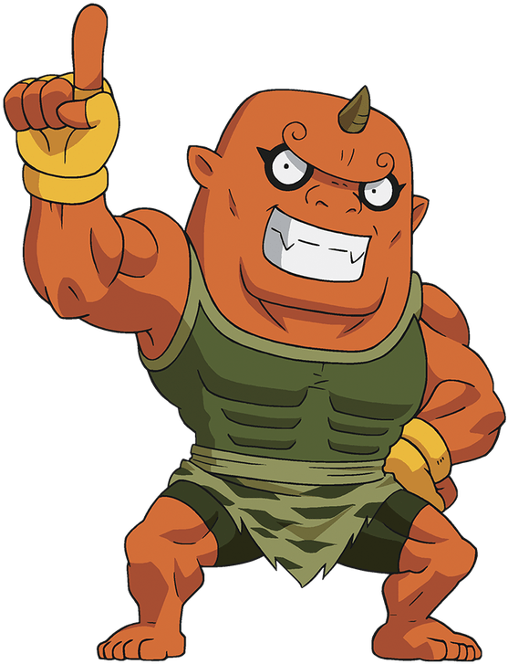 This Pumped Up Yo Kai Is Ready To Whip Friends And - Yo Kai Watch Sgt Burly (800x779)