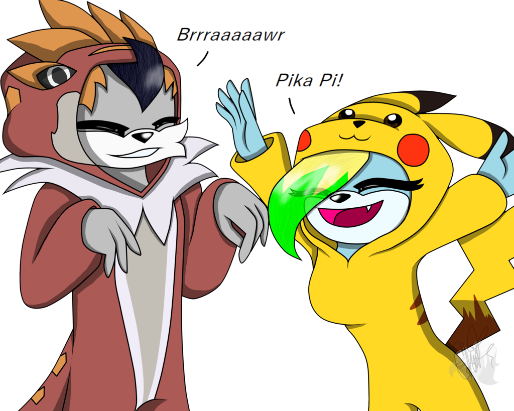 Pokemon Onesies With Dad By Liefgirl29 Pokemon Onesies - Cartoon (1024x819)