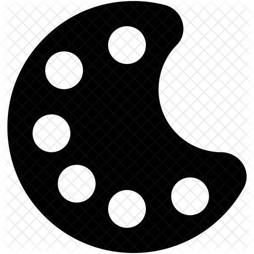 Paint Palette Icon - Arsenal Tube Station (512x512)