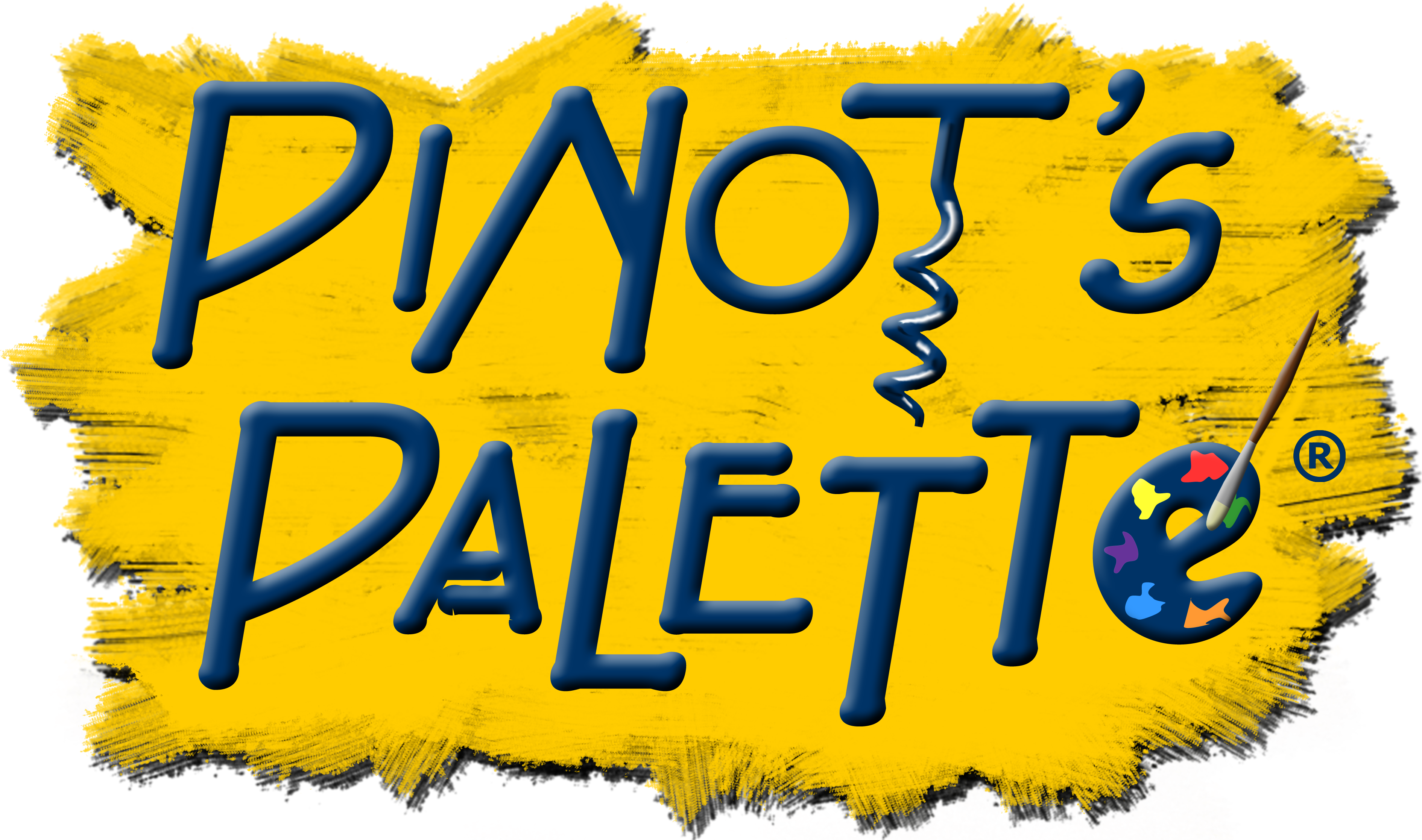 Pinot's Palette - Painting - Pinot's Palette Logo (3780x2234)