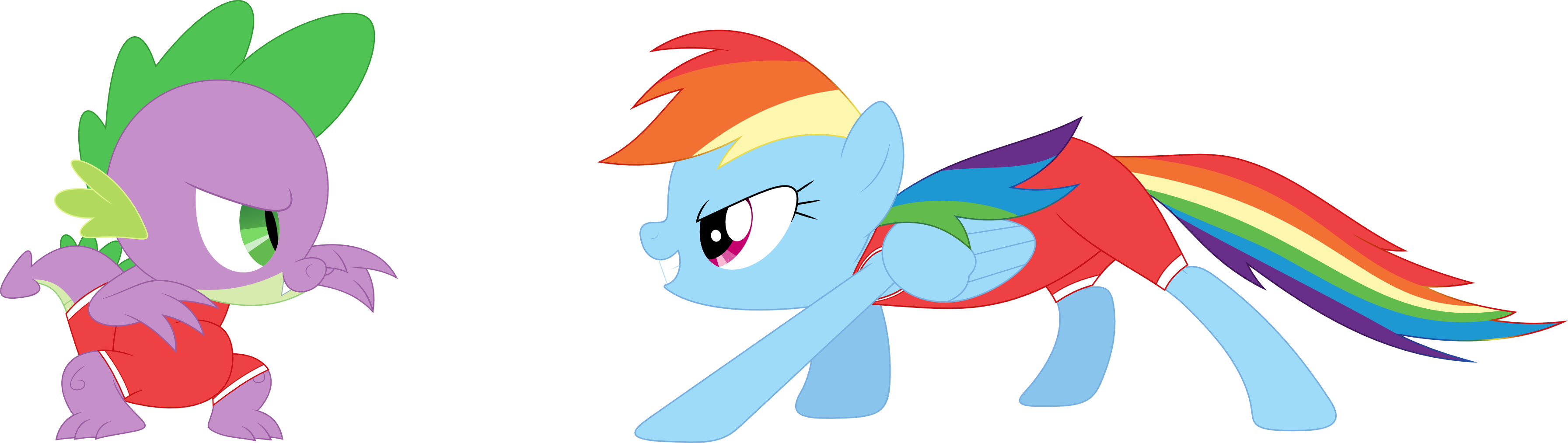 Its Dragon Vs Pegasus By Porygon2z - Cartoon (3585x1013)