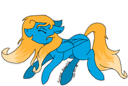 Pegasus Pony - Illustration (440x330)