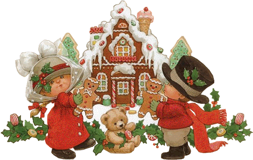 Gingerbread Man Photo - Gifs De Navidad Hermosos (560x365)