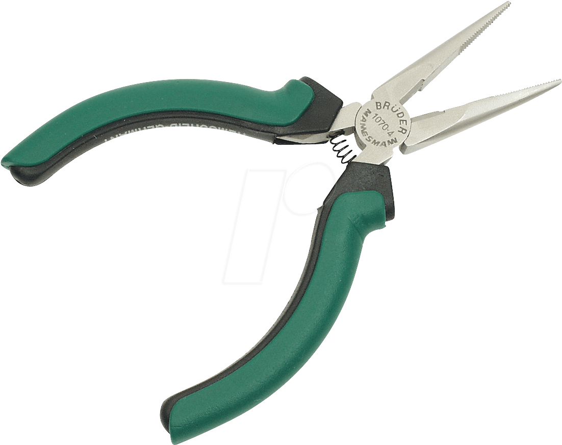 Electronic Long Nose Pliers, 130 Mm Brüder Mannesmann - Brüder Mannesmann Electronic Long Nose Pliers, 130 (1109x880)