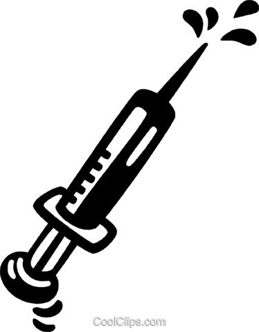 Needle Royalty Free Vector Clip Art Illustration - Needle Royalty Free Vector Clip Art Illustration (374x480)