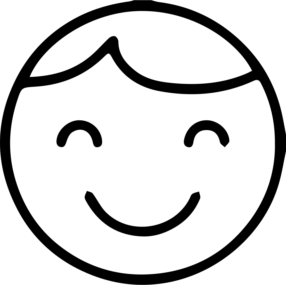 Baby Face Icons - Boy Free Icon Svg (980x978)