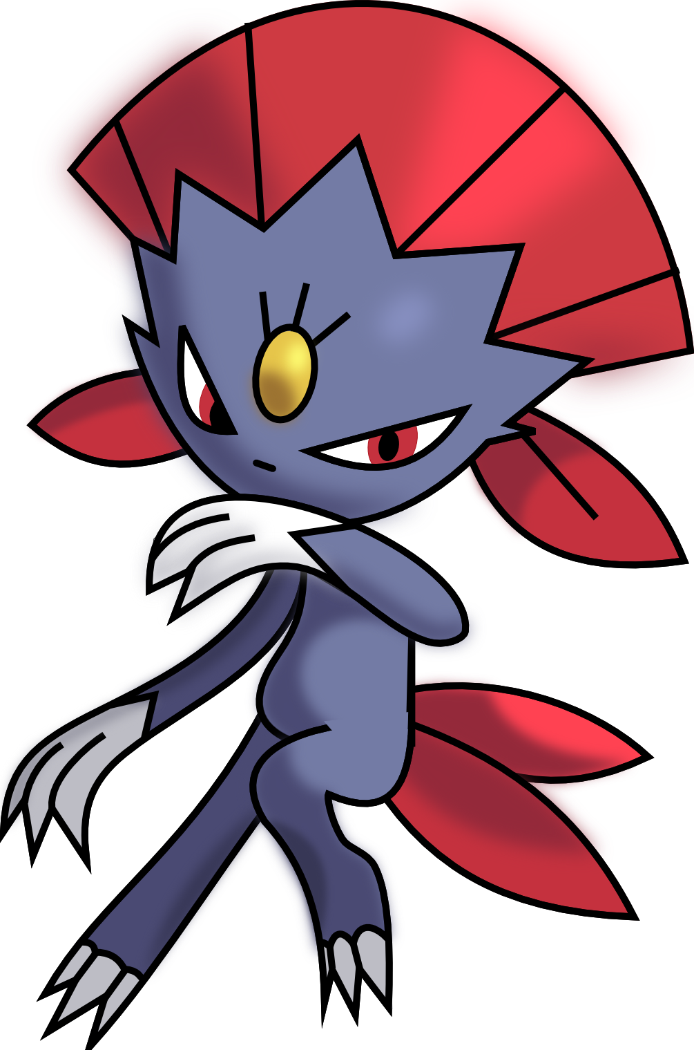 Weavile By Sprinkling Salt Weavile By Sprinkling Salt - Weavile Png (1005x1519)
