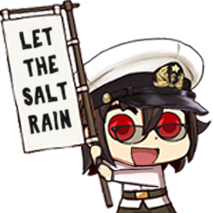 Du Let The Salt Rain - It's Him Officers Kancolle (422x422)