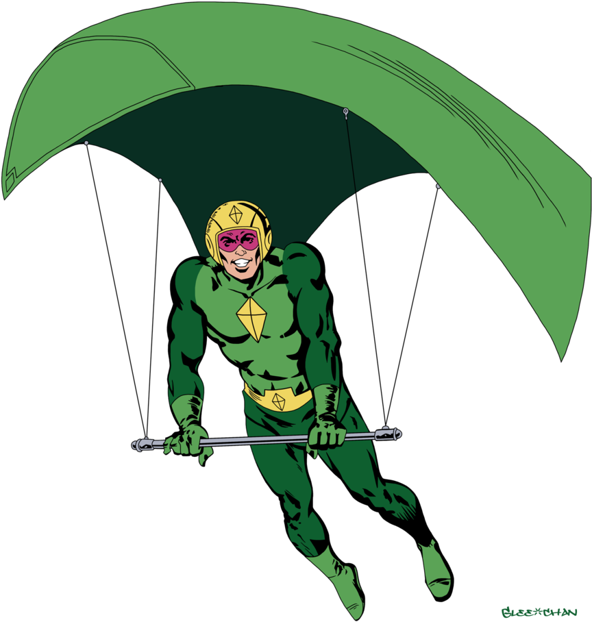 Kite Man By Glee Chan - Hate Everything Kite Man (871x917)