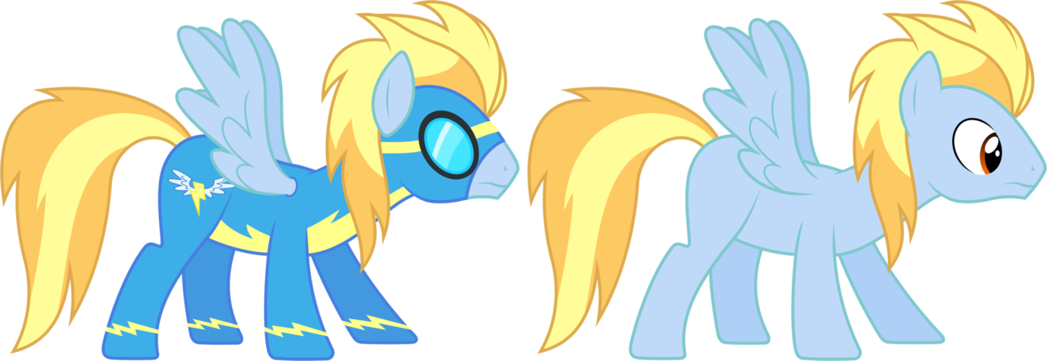Mlp Wonderbolts Lightning Streak (1522x525)