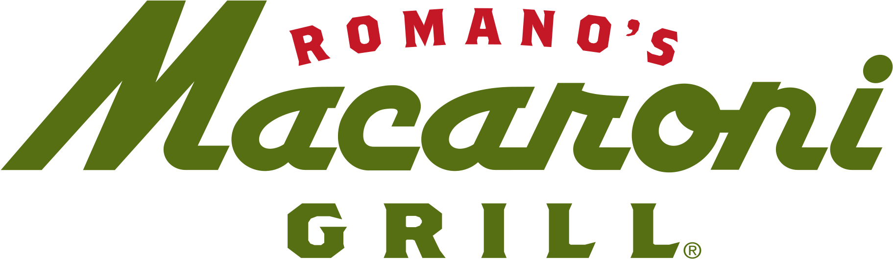 Open - Romano's Macaroni Grill Logo (2000x599)