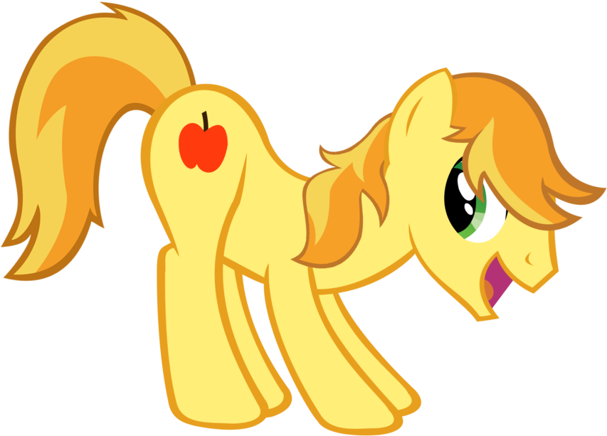 Top Images For Spitfire Cutie Mark On Picsunday - Braeburn Butt (900x643)